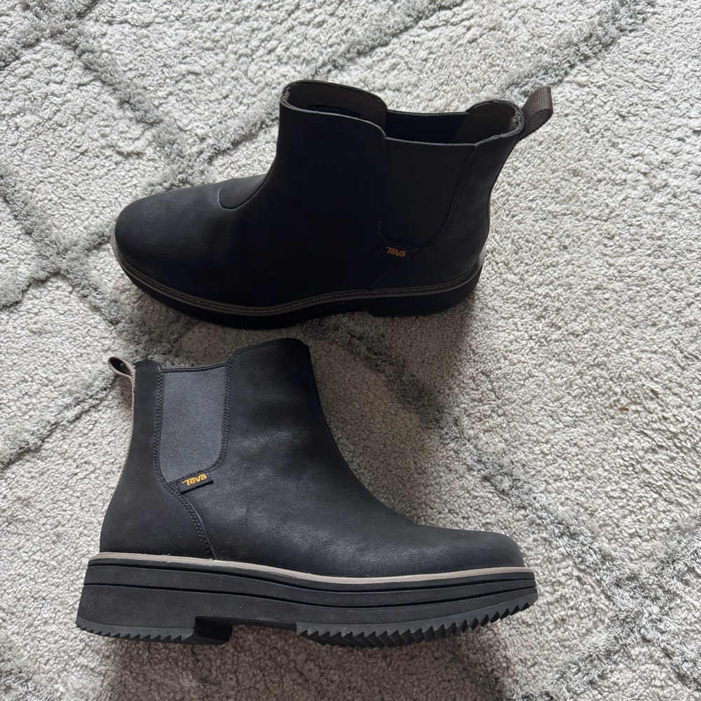 Teva Black Ankle Boots